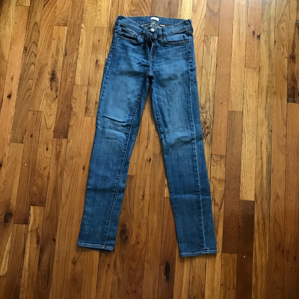 J Crew skinny jeans, size 24.